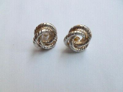 orecchini argento 925 donna nodo d amore