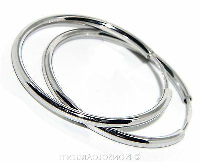 orecchini argento 925 donna semplici anelle cerchi