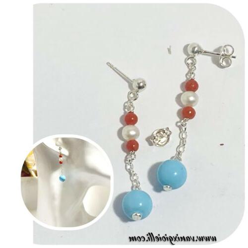 orecchini argento 925 pendenti lunghi da donna