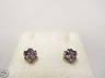 Argento Ametista Princess Swarovski Stones