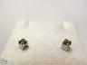 Argento Peridoto 2,5 Earrings Swarovski Stone