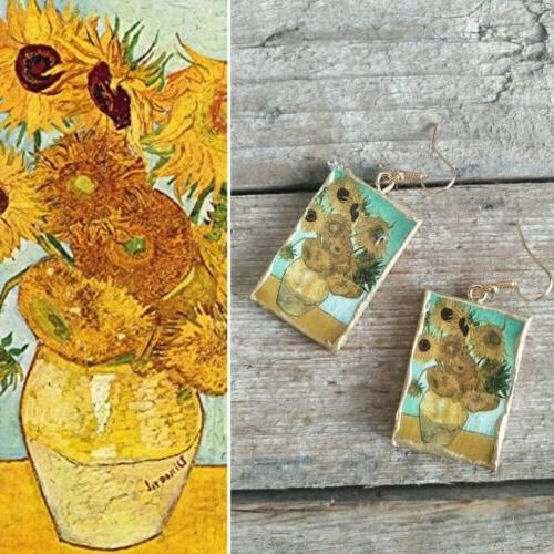 orecchini artigianali arte legno dipinti storia dell