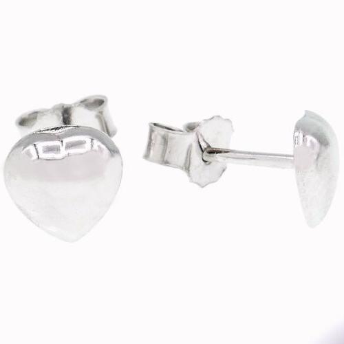 orecchini bambina cuore oro bianco 1403b23x050