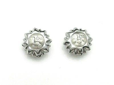 orecchini bambina in oro bianco 18 ct