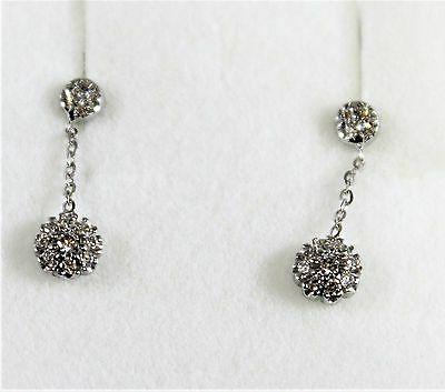 orecchini bimba in oro bianco 18kt 750