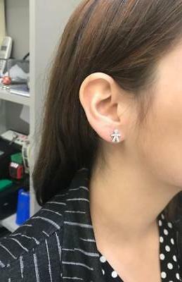 orecchini bimbo maschio bebe argento silver 925