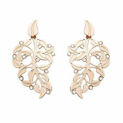 orecchini boccadamo in bronzo rodiato rose a