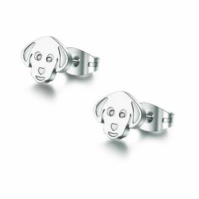 orecchini brand acciaio 316l nichel free cagnolini