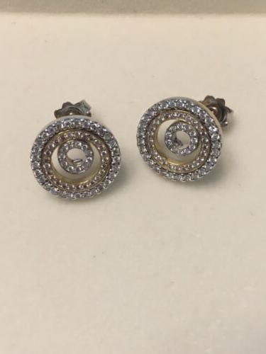orecchini brillanti ct 1 38 oro bianco