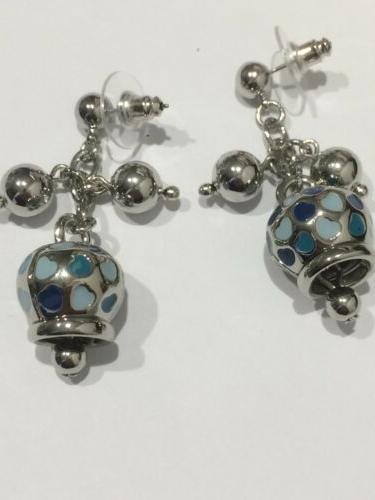 orecchini bysimon capri con campanella pendente