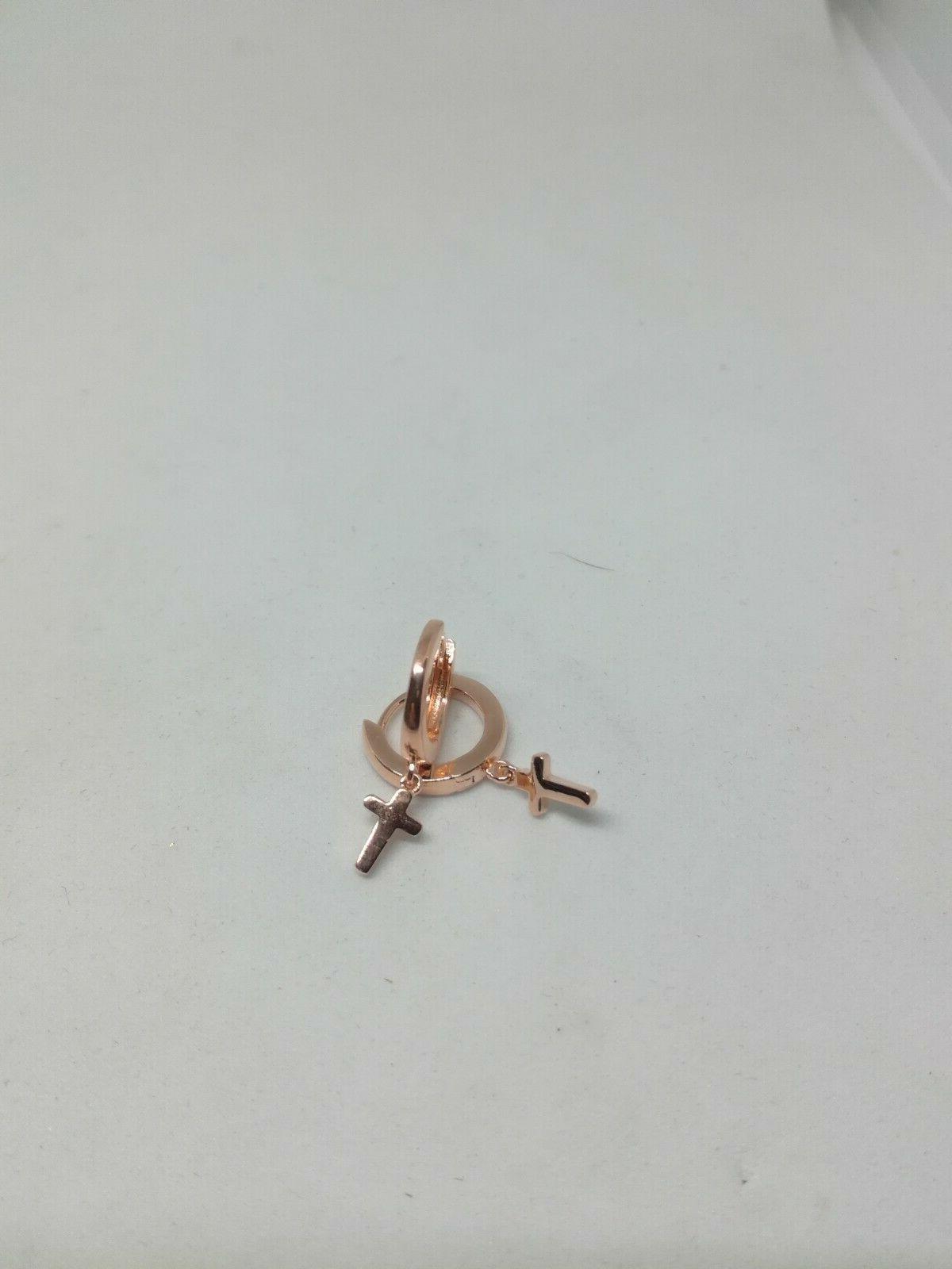 orecchini cerchi in argento 925 1000 ramato