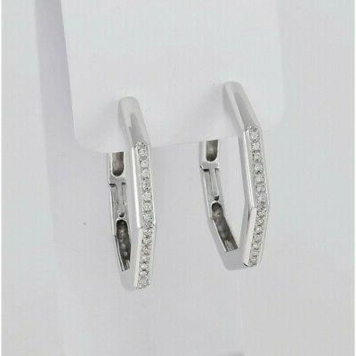 orecchini cerchio diamanti ct 0 20 h