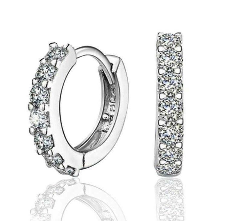 orecchini cerchio uomo donna acciaio inox argento