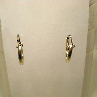 orecchini cerchio vintage argento dorato 925 diametro