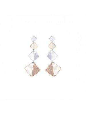 orecchini chantal in rose e14318