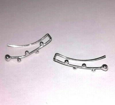 orecchini climber orecchini a perno argento 925