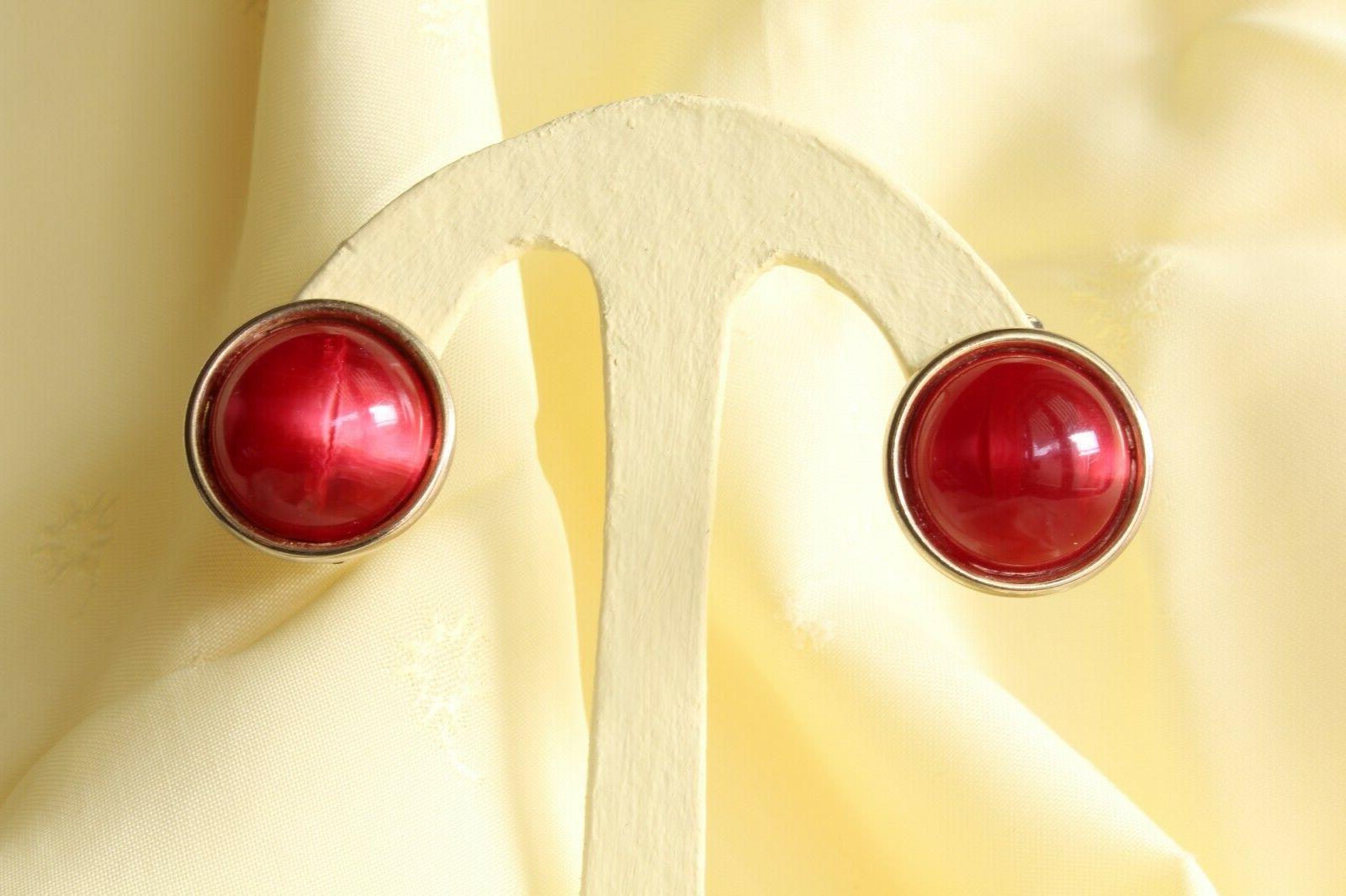 orecchini clip firmati anni 60 bigiotteria vintage