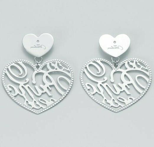 orecchini collezione principessa argento e diamanti erd1547