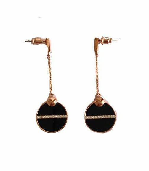 orecchini colo oro rosa pendenti con finale