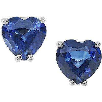 orecchini comete orb919 oro bianco zaffiri blu