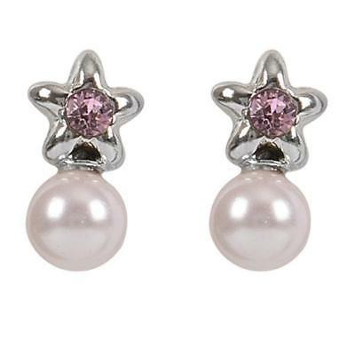 orecchini con perla swarovski por027