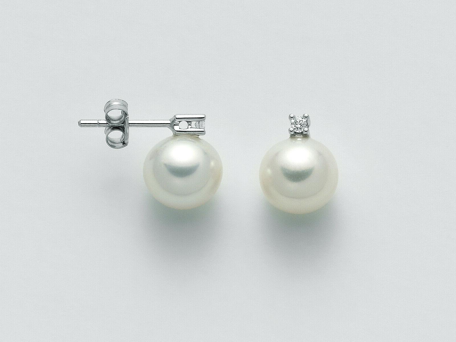 orecchini con perle e diamanti per2303