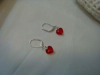 orecchini cuori swarovski rossi art 268