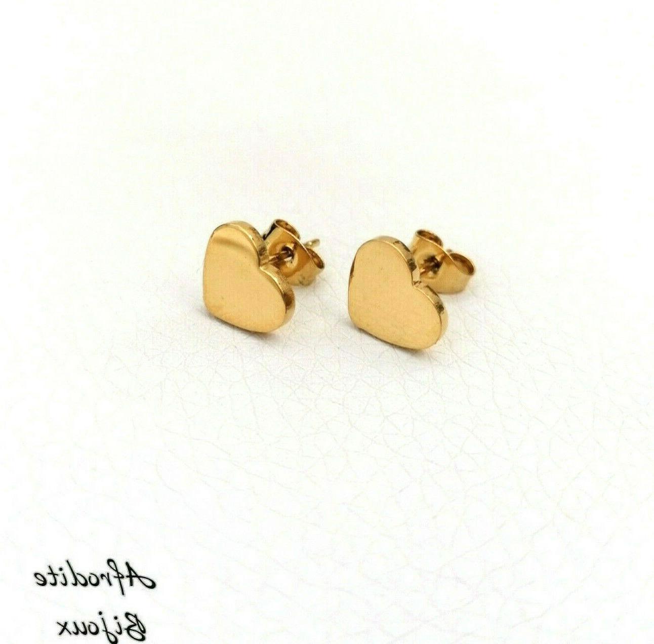 orecchini da donna a lobo in acciaio