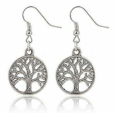 orecchini da donna albero della vita pendente