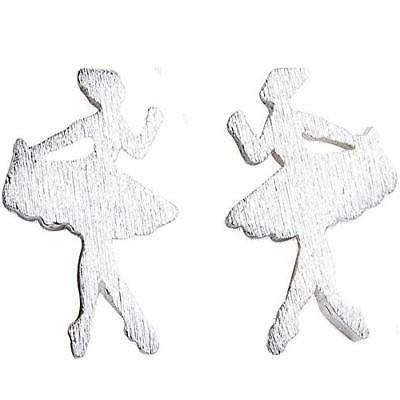 orecchini da donna ballerina piccoli argento 925