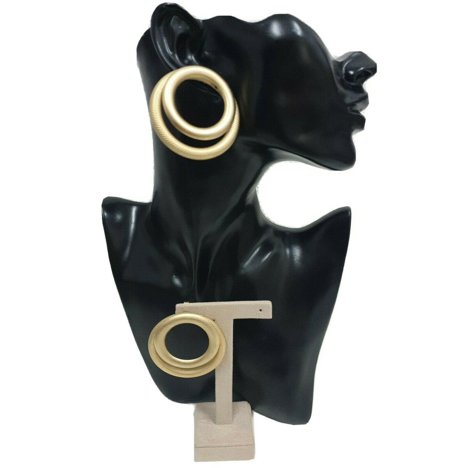 orecchini da donna cerchio grandi a lobo