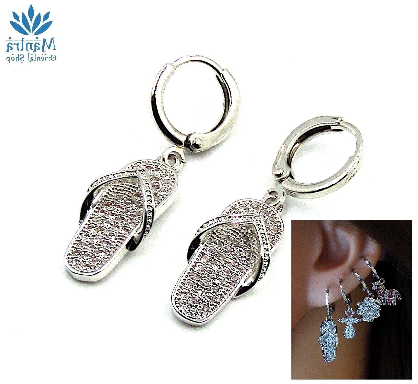 orecchini da donna cerchio piccoli con infradito