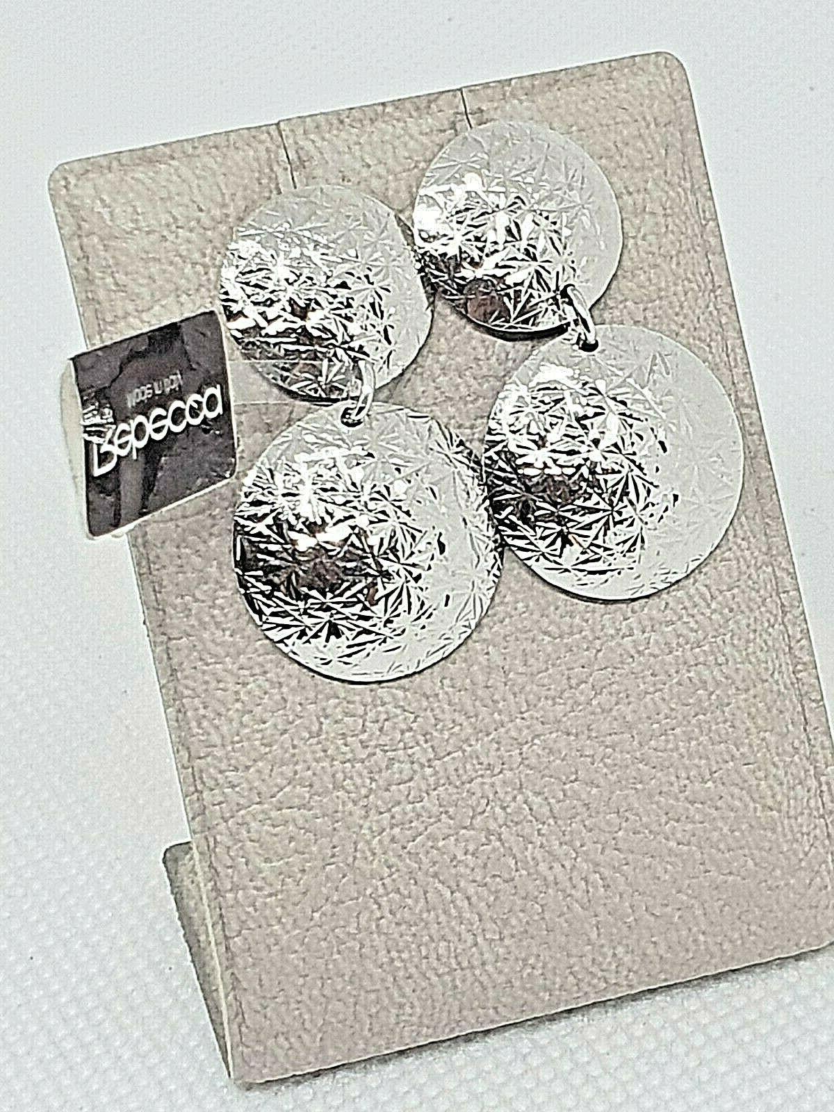 orecchini da donna cerchio piccoli pendenti bronzo