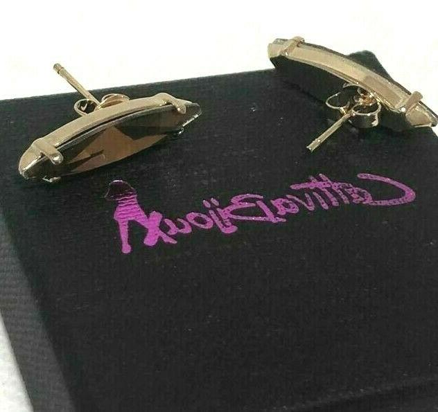 orecchini da donna con cristalli a navetta