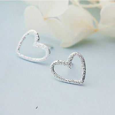 orecchini da donna cuore argento 925 women