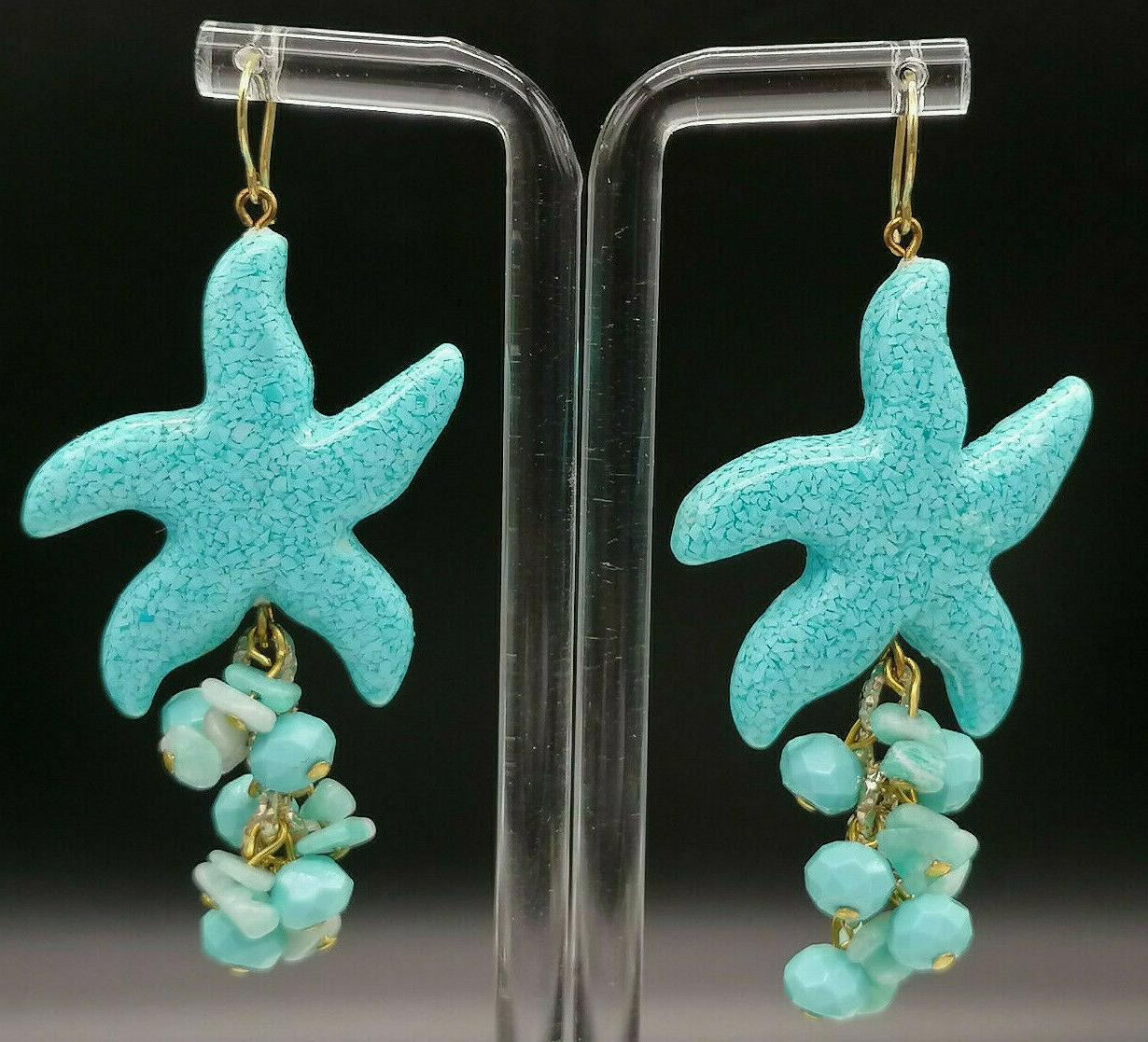 orecchini da donna grandi pendenti turchese argento