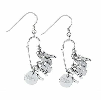 orecchini da donna pendenti lj415 argento portafortuna