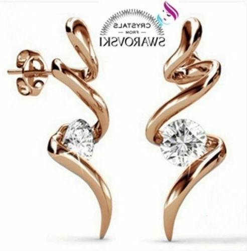 orecchini da donna ragazza oro giallo placcato