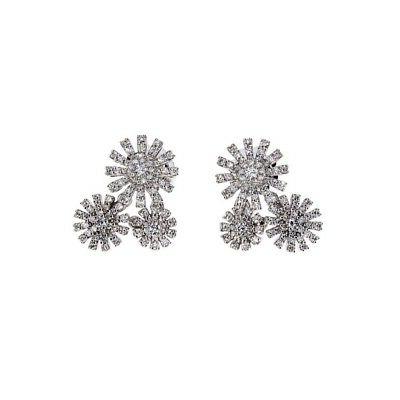 orecchini damiani margherita 20075454 diamanti oro earrings
