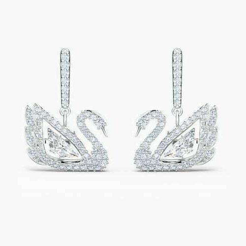 orecchini dancing swan 5514420 nuovo e originale