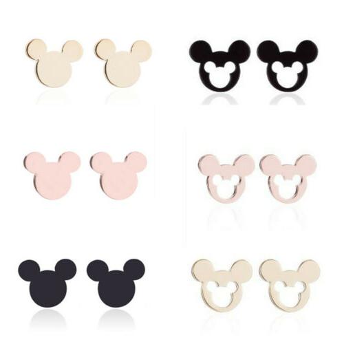 orecchini di topolino carina moda animale madri