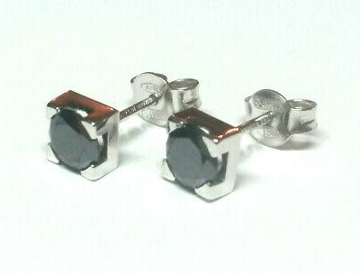 orecchini diamante nero naturale black natural diamondoro