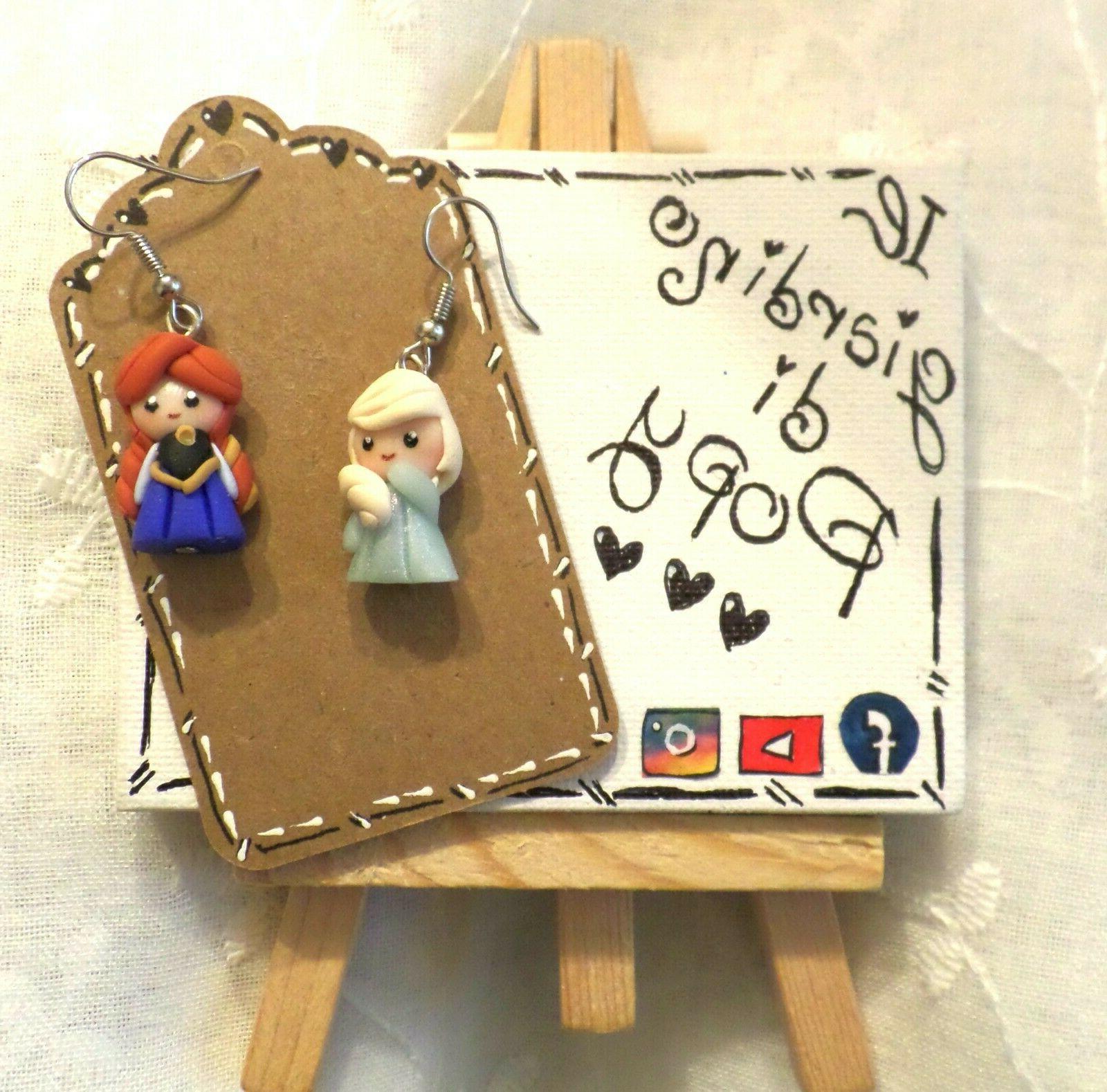 orecchini disney frozen anna ed elsa in