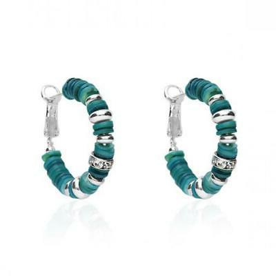 orecchini donna 1670439 ottone verde