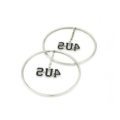orecchini donna 4uor0160 cerchio 4u pendenti charms