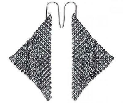 orecchini donna 5019000 lega metallica nero cristallo