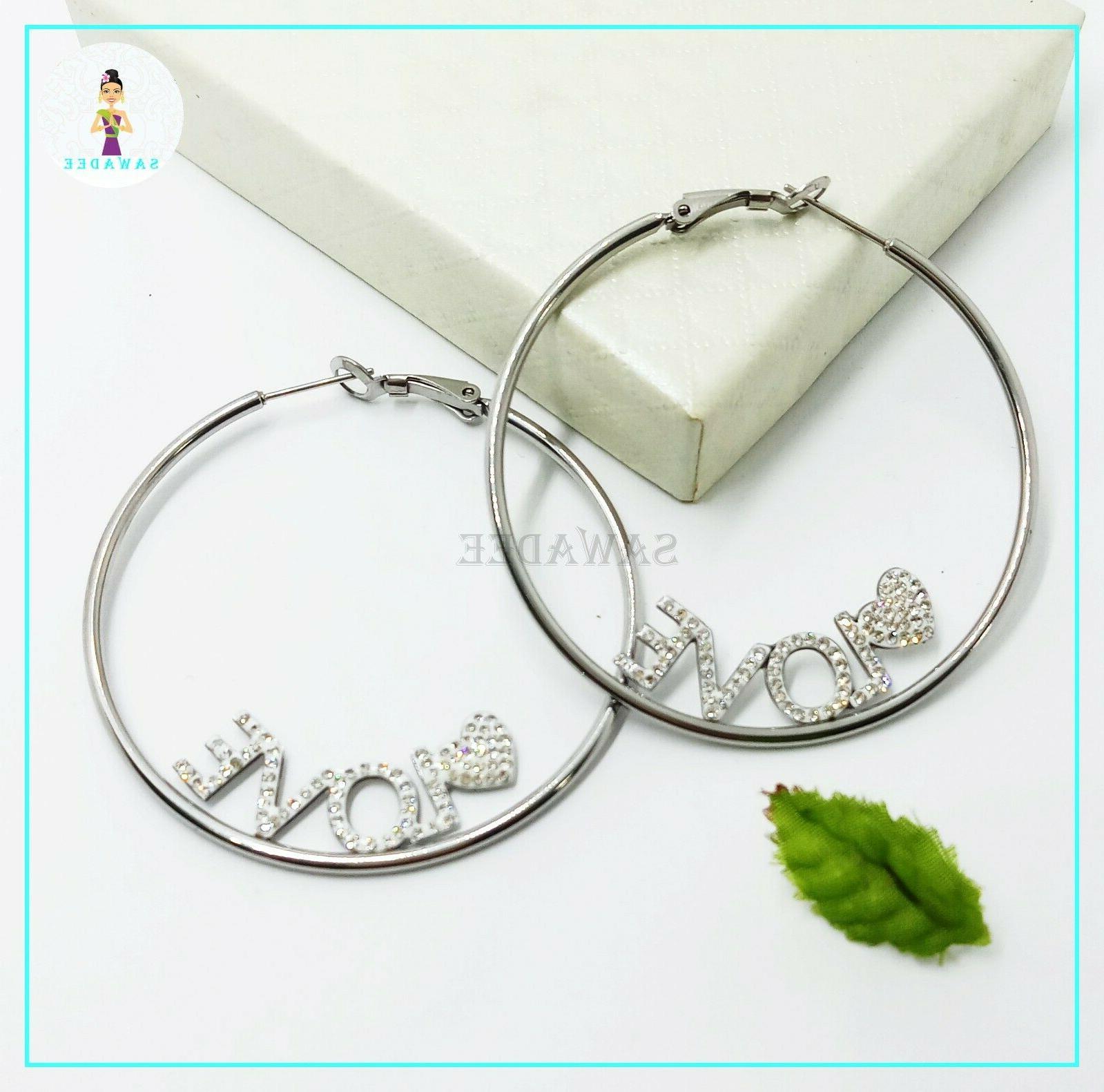 orecchini donna a cerchio in acciaio inox