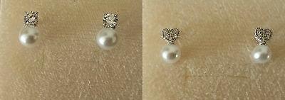 orecchini donna argento 925 punto luce cuore