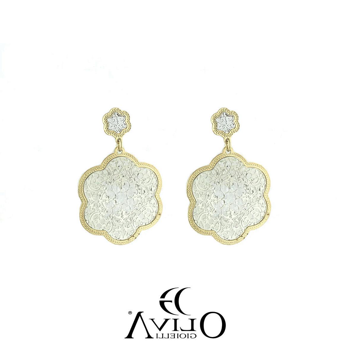 orecchini donna argento 925 pvd oro giallo