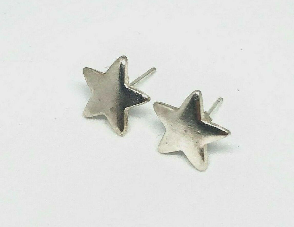 orecchini donna argento 925 stella chiusura a